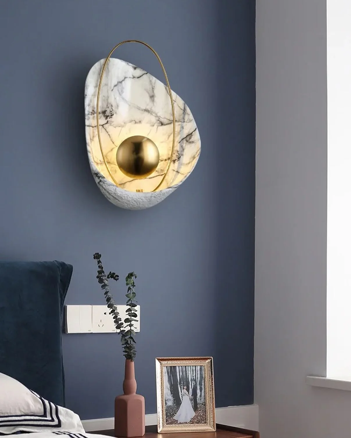 Røros – Nordic Inspired Pearl Wall Lamp - Afbeelding 5