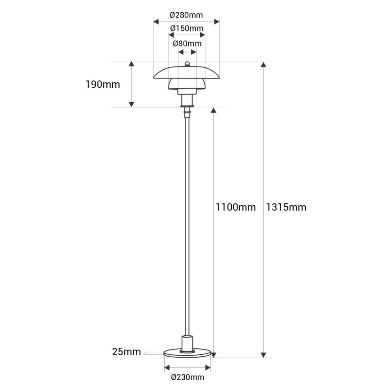 Frogner Vloerlamp – Scandinavisch Modern Ontwerp - Afbeelding 4