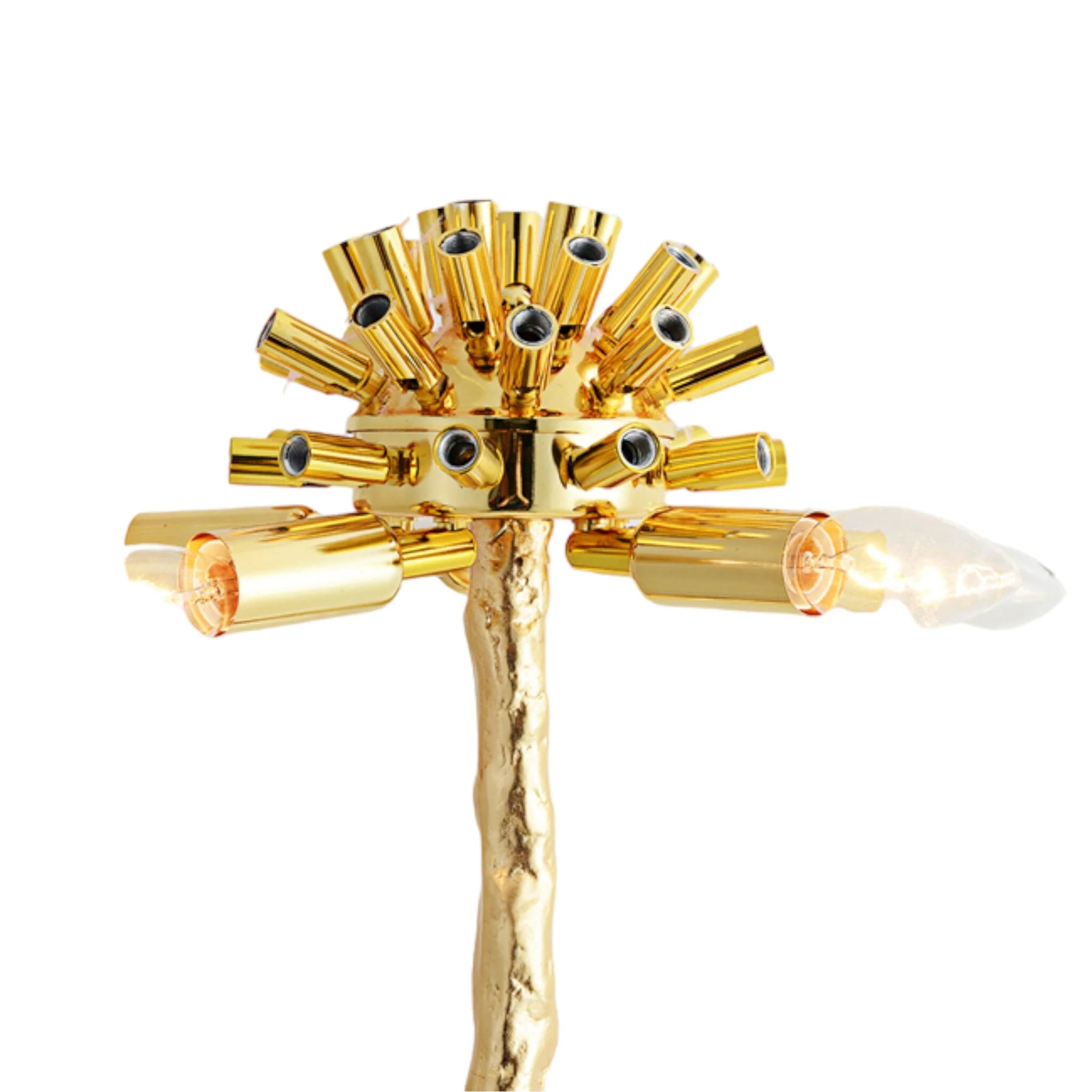 Amèlie Vloerlamp 170 cm – Veerlamp met Koperen Basis - Afbeelding 7