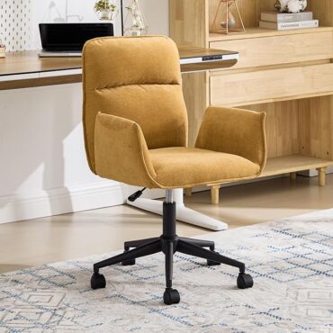 Östermalm Office Chair – Mustard