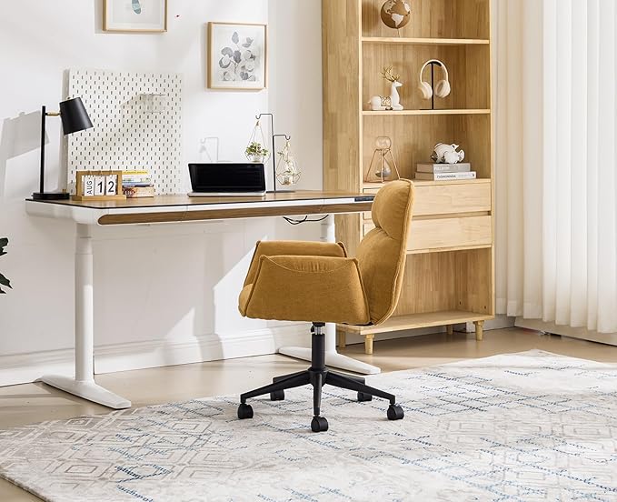 Östermalm Bureaustoel – Mosterd - Afbeelding 2