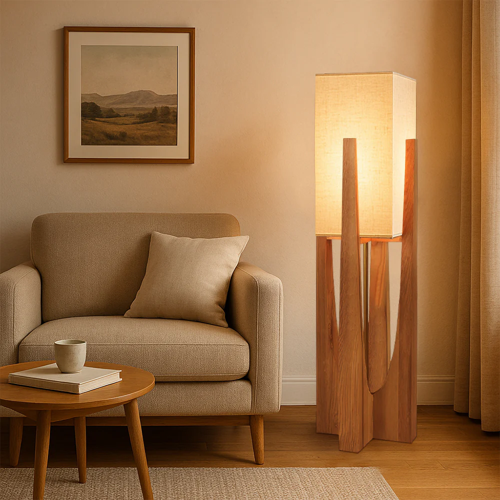 Ribe Vloerlamp – Scandinavisch Minimalistisch Ontwerp