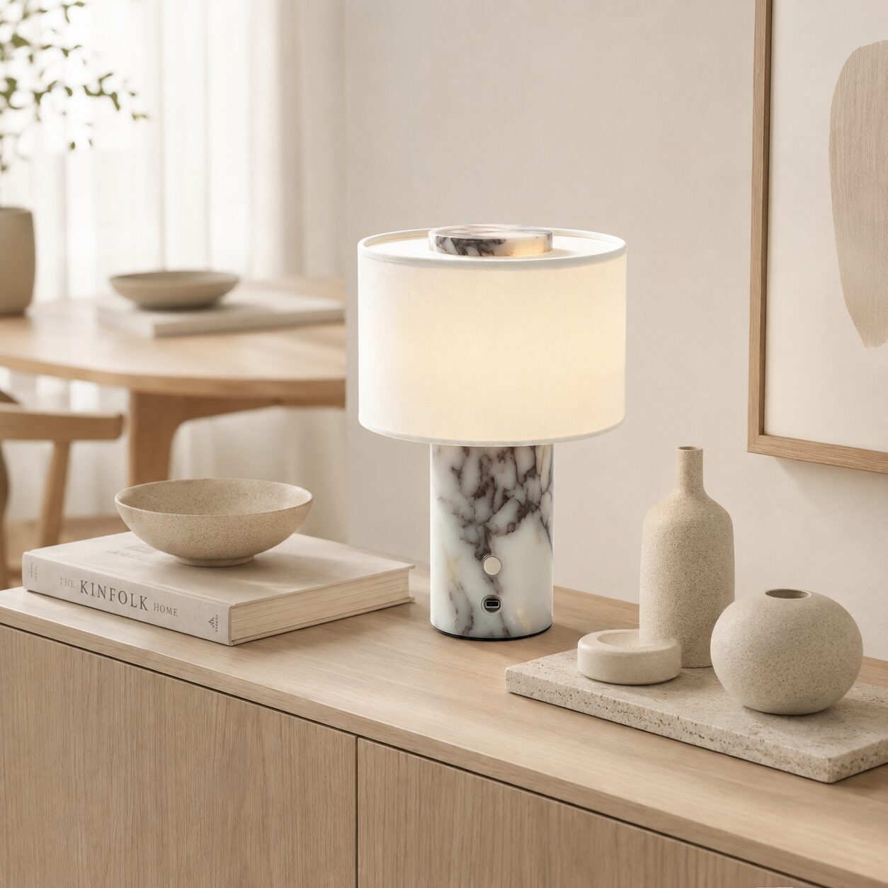 Sandhamn Table Lamp – Luxury Marble Design by Bonordic - Image 5