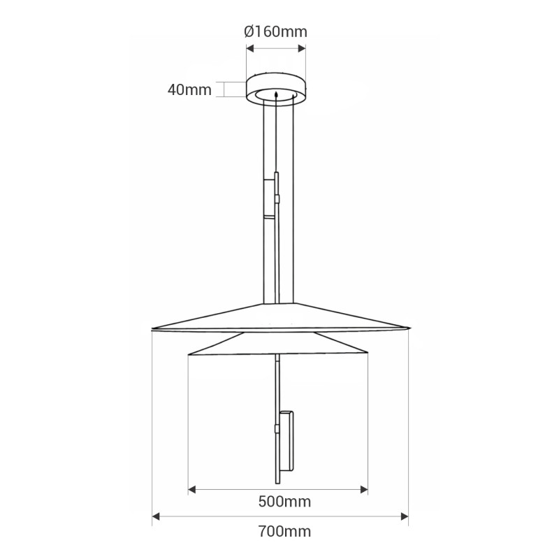 Limhamn Plafondlamp Goud - Afbeelding 3