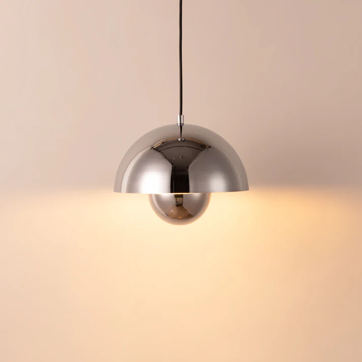Helsinki Chroom – Vintage Ontwerp Hanglamp - Afbeelding 3
