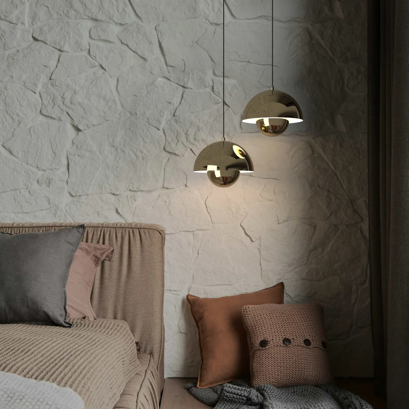 Helsinki Goud – Vintage Ontwerp Hanglamp