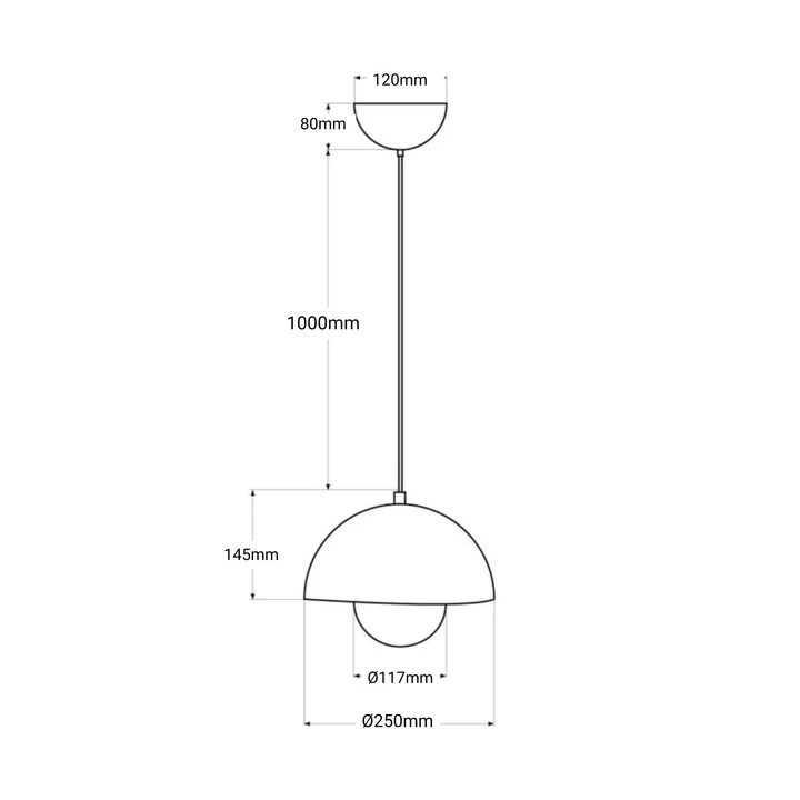 Helsinki Chroom – Vintage Ontwerp Hanglamp - Afbeelding 2