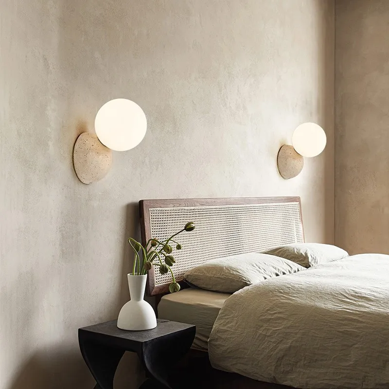 Forma – Travertine Wall Sconce - Afbeelding 3