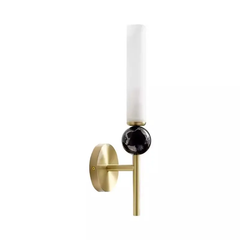 Sigtuna – Marble & Copper Luxury Wall Lamp - Afbeelding 5