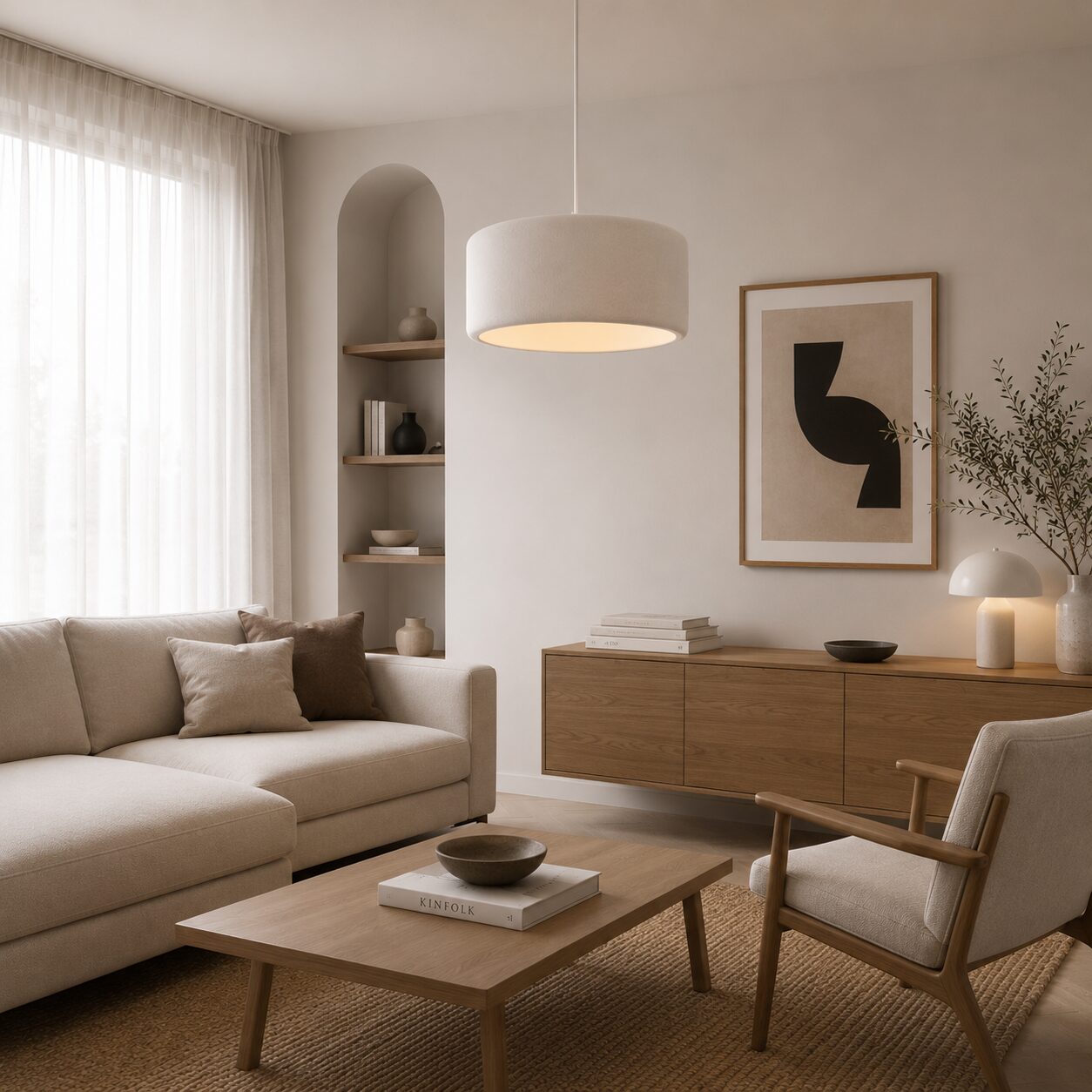 Levanger Ceiling Lamp – Ø40cm