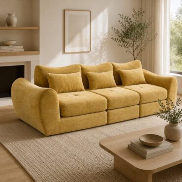 Stovner Modular Chenille Sofa