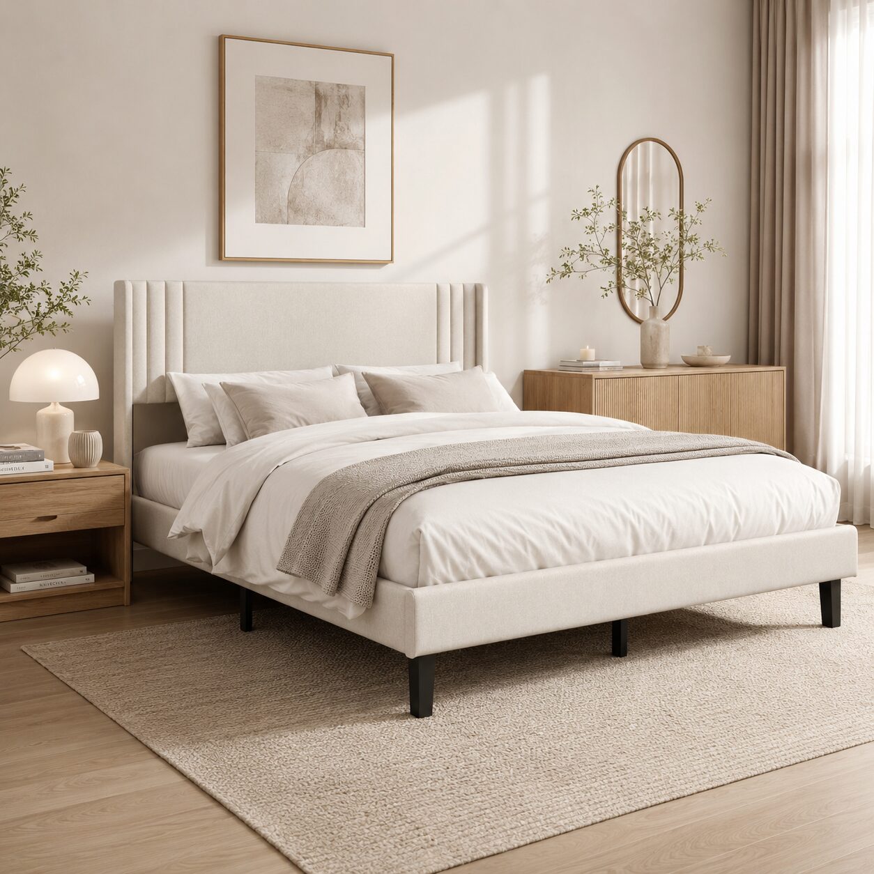 Borgholm Double Bed 160 x 200 cm - Image 4