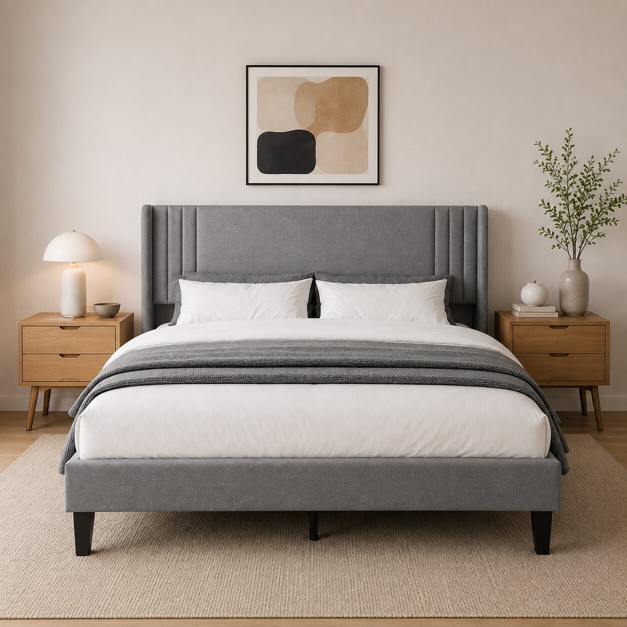 Borgholm Double Bed 160 x 200 cm