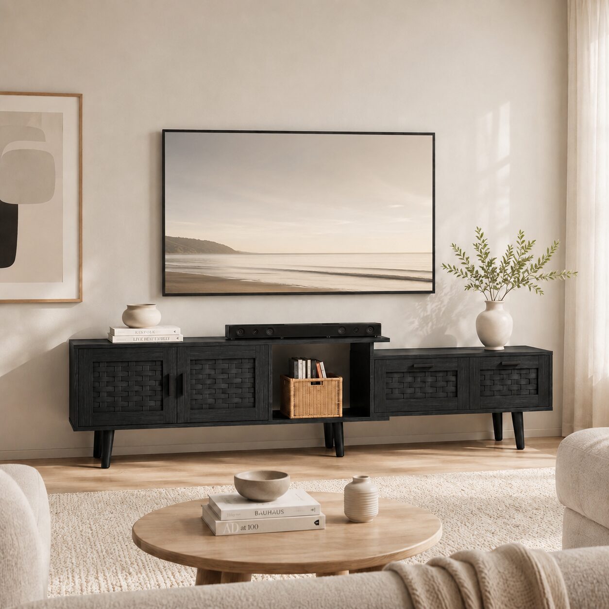 Rögle Scandinavian TV Bench - Image 6