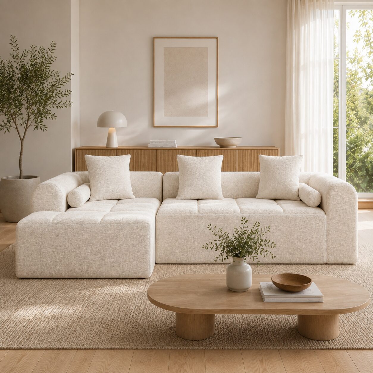Vordingborg Modular Chenille Sofa - Image 3