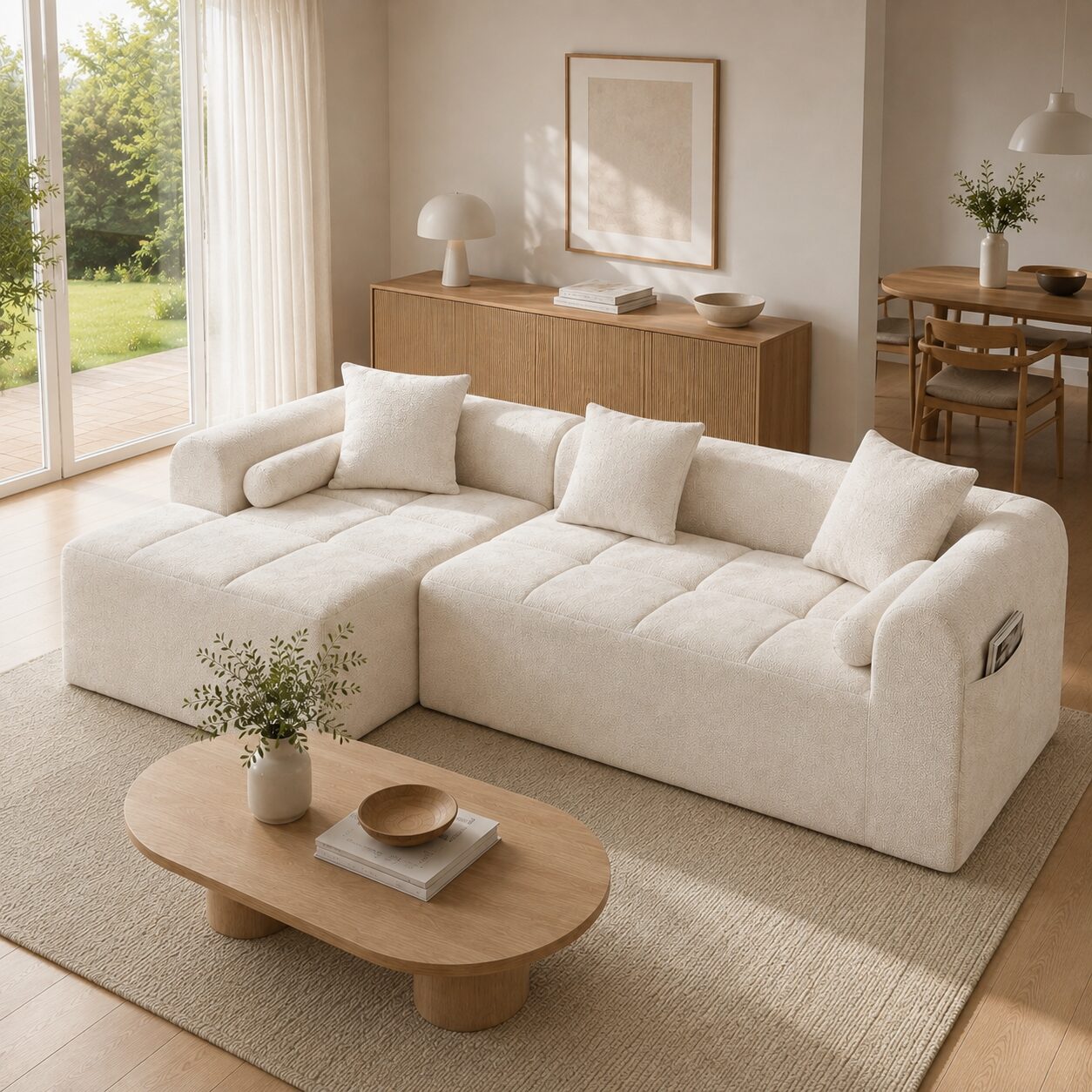 Vordingborg Modular Chenille Sofa - Image 5