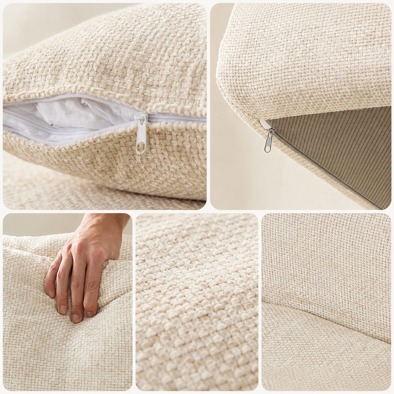 Vordingborg Modular Chenille Sofa - Image 7