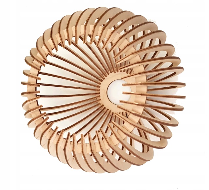 Arboga Wooden Triple Pendant Lamp - Image 4